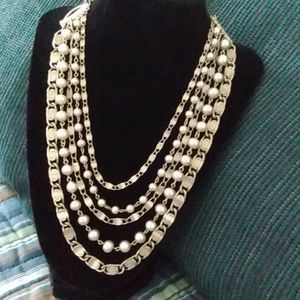 Vintage Cluster Necklace